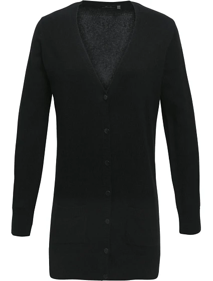 Premier PR 698 Dámský cardigan dlouhý 39.0698 black Premier PR 698 Dámský cardigan dlouhý 39.0698 black