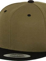 Flexfit 6089M 6 panelová Snapback kšiltovka 55.6089 olive/black