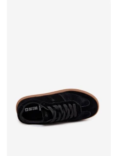 Dámské semišové tenisky Big Star HI-POLY SYSTEM – černé