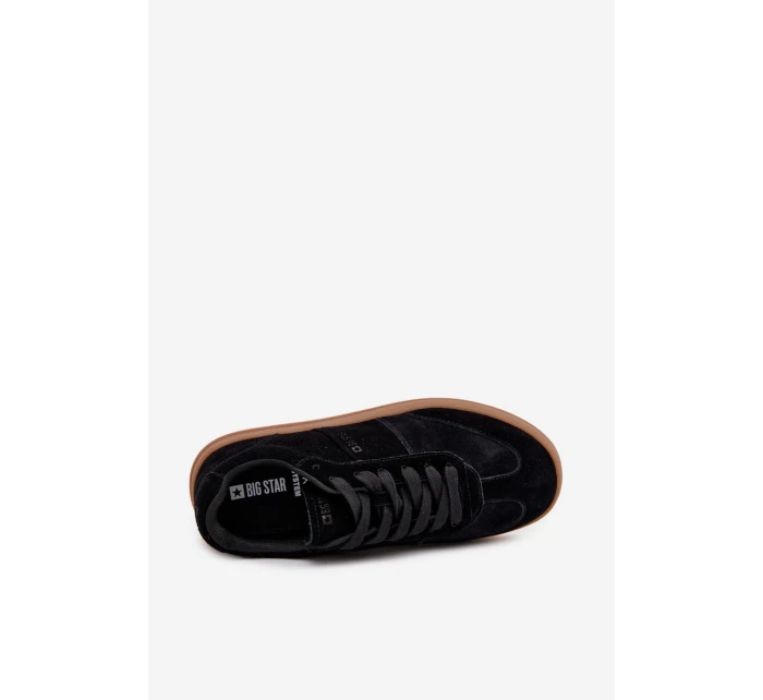 Dámské semišové tenisky Big Star HI-POLY SYSTEM – černé Dámské semišové tenisky Big Star HI-POLY SYSTEM – černé