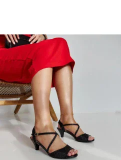 Sandály na podpatku  model 207503 Solea