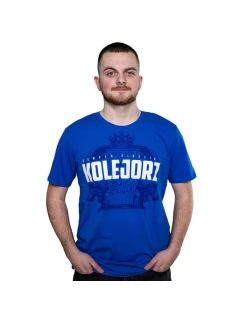 Kolejorz Semper Fidelis tričko Modrá L