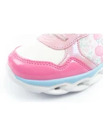 model 21736617 dětské sportovní tenisky lehké na suchý zip LED - Leomil