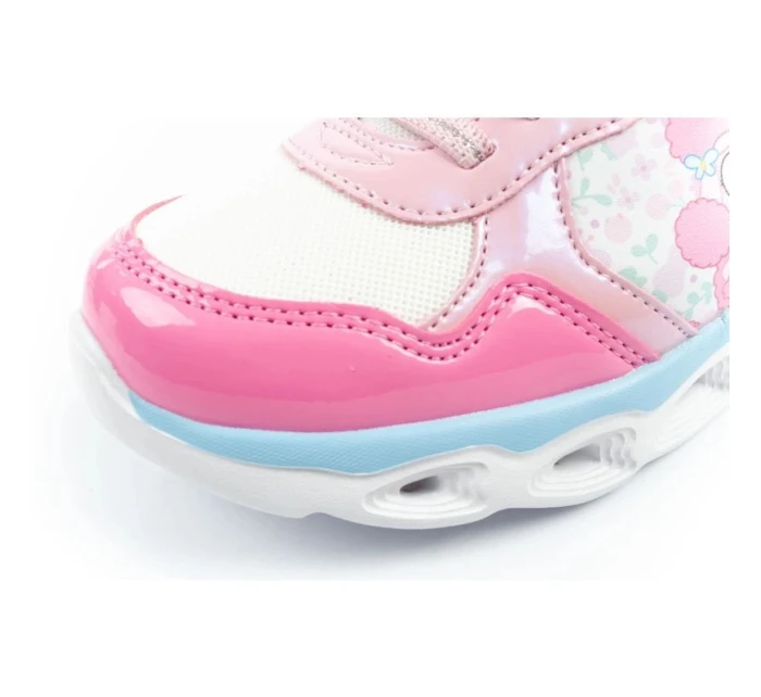 model 21736617 dětské sportovní tenisky lehké na suchý zip LED - Leomil