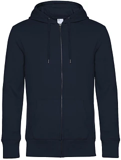 B&C KING Zipped Pánská mikina s kapucí navy model 22484184