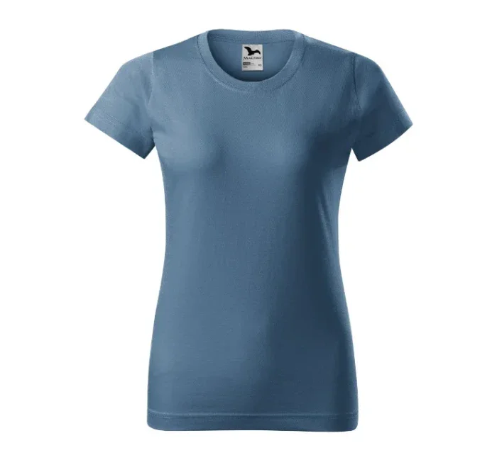 Basic tričko dámské denim Basic tričko dámské denim