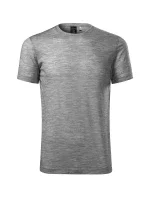 Merino Rise tričko pánské tmavě šedý melír Merino Rise tričko pánské tmavě šedý melír