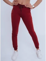 Dámské tepláky JULIET bordó Dstreet UY0823 Dámské tepláky JULIET bordó Dstreet UY0823