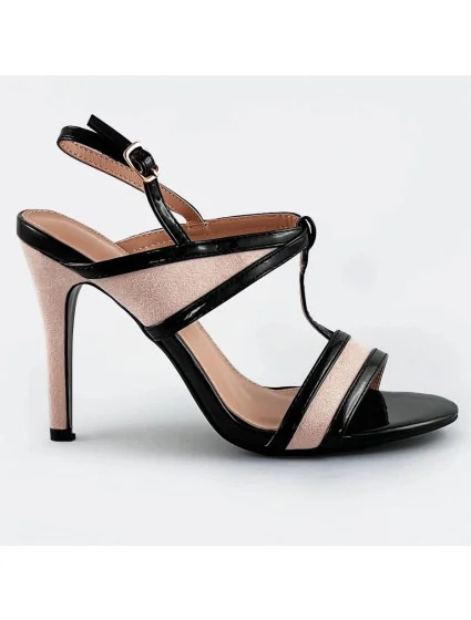 dámské sandálky z různých spojených materiálů model 17352384 - Mix Feel