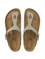 Pánské šedé žabky Gizeh  Stone regular wide dámské model 22260283 - Birkenstock