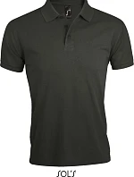 SOL'S Prime Men Pánské piqué polo z těžké bavlny 25.0571 dark grey