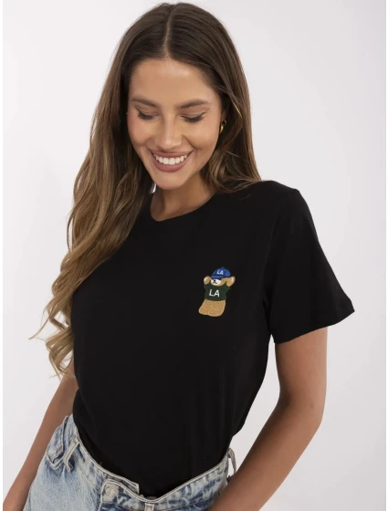 T shirt CLM TS model 21049546 czarny - FPrice T shirt CLM TS model 21049546 czarny - FPrice