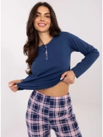 Piżama PI FP ciemny niebieski model 21755224 - FPrice