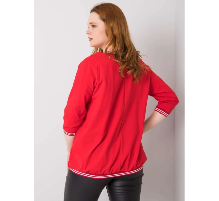 Halenka RV BZ 6640.86 červená