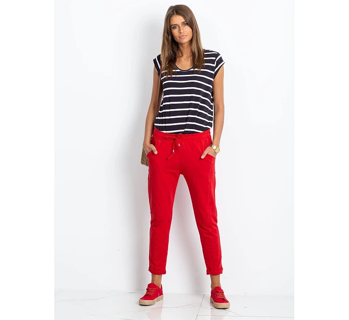 Tepláky RV DR 3589.08X červená