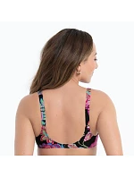 Vrchní díl plavek Sibel  8731-1 černo-růžová - Anita