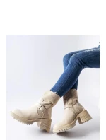 Boty na podpatku model 206526 Solea Boty na podpatku model 206526 Solea