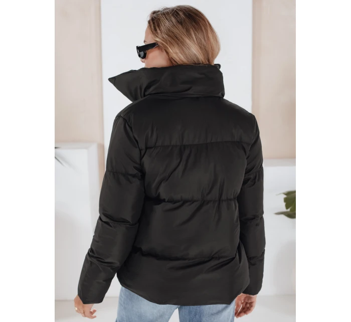 Dámská prošívaná zimní bunda LARO černá FashionStreet TY1994