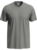 ClassicT Vneck Tričko s výstřihem do V model 22477077 grey heather - Stedman