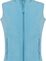 Kariban K 906 Dámská mikrofleecová vesta "Melodie" 20.K906 cloudy blue heather