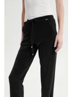 Sametové kalhoty s vysokým pasem model 20515761 - Vamp
