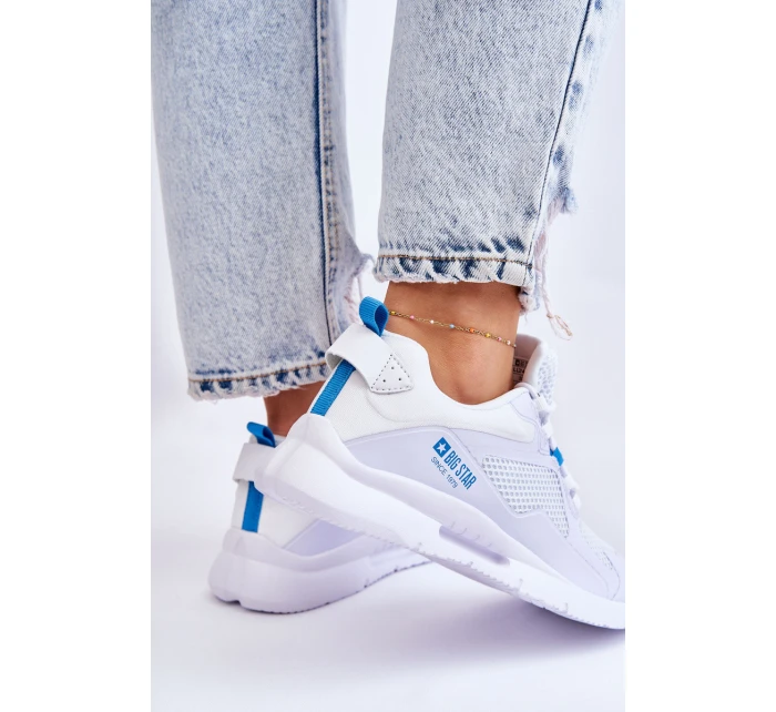 Dámská sportovní obuv Tenisky Big Star LL274373 Bílá Dámská sportovní obuv Tenisky Big Star LL274373 Bílá