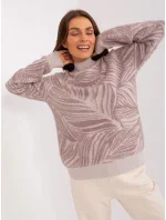 Jumper AT SW 2357.96 světle fialová Jumper AT SW 2357.96 světle fialová