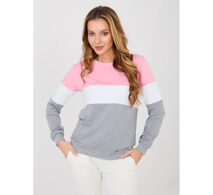 Bluza RV BL model 22013718 szaro różowy - FPrice