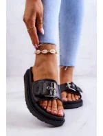 Dámské módní pantofle Big Star - černé Dámské módní pantofle Big Star - černé