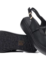 Dámské sandály na platformě GR51-603 Černá - S.Barski