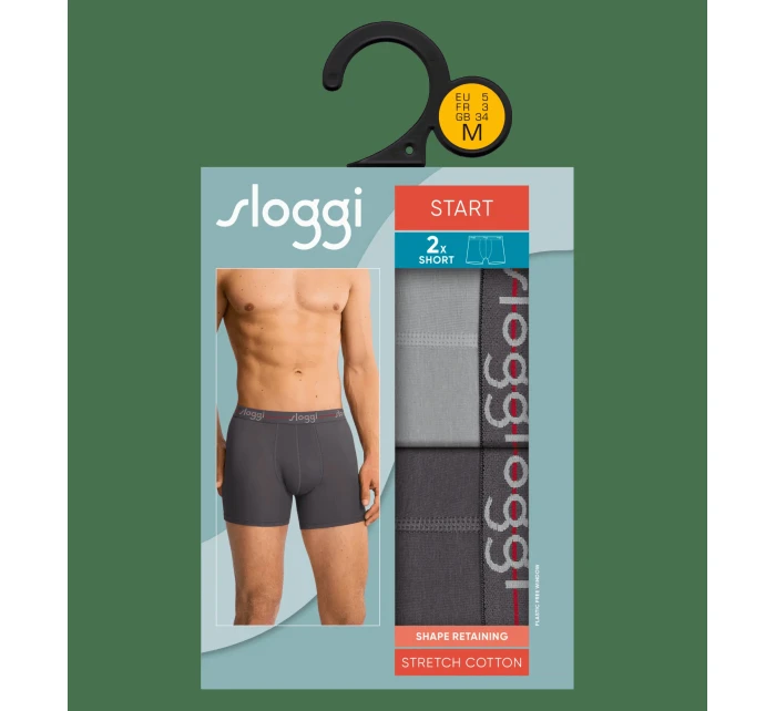 sloggi men Start Short C2P box - BLACK - SLOGGI BLACK - SLOGGI sloggi men Start Short C2P box - BLACK - SLOGGI BLACK - SLOGGI