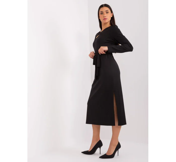 LK SK 509447 šaty.75P černá LK SK 509447 šaty.75P černá