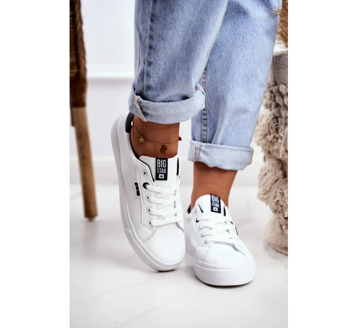 Women's Sneakers Big Star White/Black Women's Sneakers Big Star White/Black