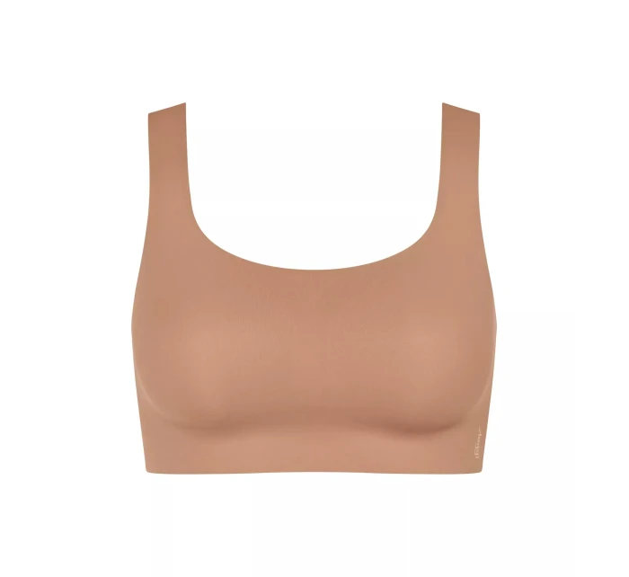 Dámská podprsenka ZERO Feel 2.0 Top - BROWN - sv. hnědá 00CM - SLOGGI