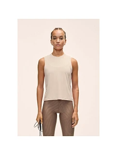 Dámské tričko CASALL Graphic Tank, barva: béžová