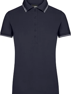 Daiber JN 985 Dámské piqué polo 02.0985 navy/white