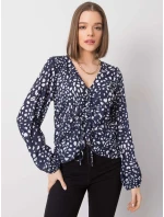 Halenka DHJ BZ 12283 1.93P tmavě modrá Halenka DHJ BZ 12283 1.93P tmavě modrá