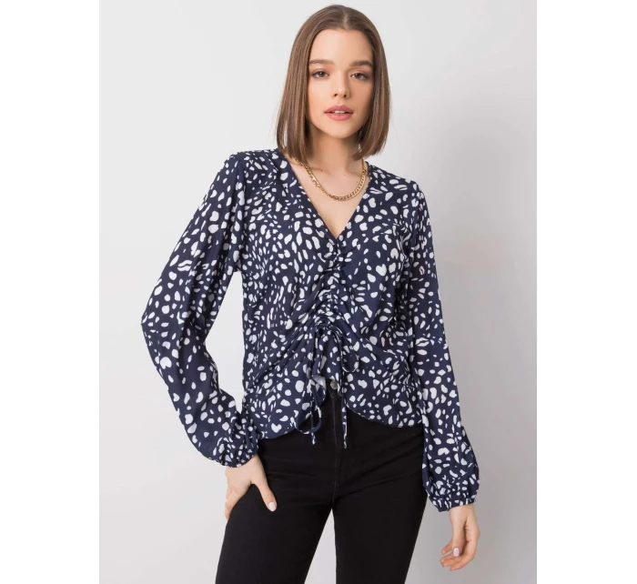 Halenka DHJ BZ 12283 1.93P tmavě modrá Halenka DHJ BZ 12283 1.93P tmavě modrá