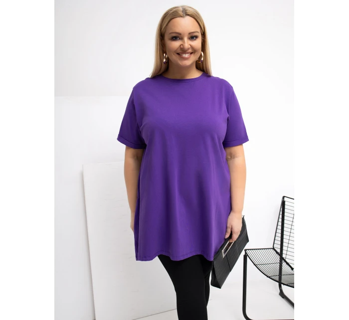 Bluzka RV BZ  ciemny fioletowy model 21870777 - FPrice