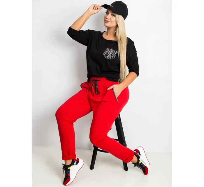 Tepláky RV DR 4765.52 červená Tepláky RV DR 4765.52 červená