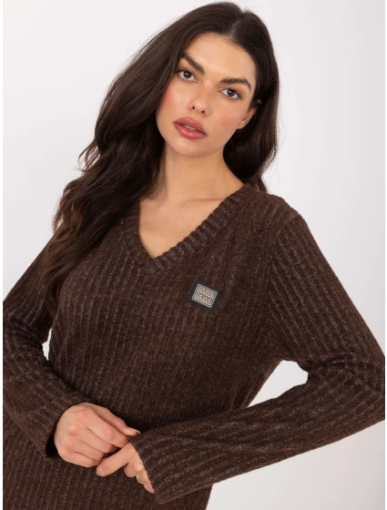 Sweter RV SW model 21789123 brązowy - FPrice