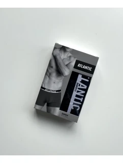 Pánské sportovní boxerky ATLANTIC - černé