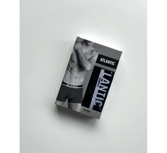 Pánské sportovní boxerky ATLANTIC - černé Pánské sportovní boxerky ATLANTIC - černé