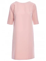 Dámské šaty S113 pudrové - Stylove