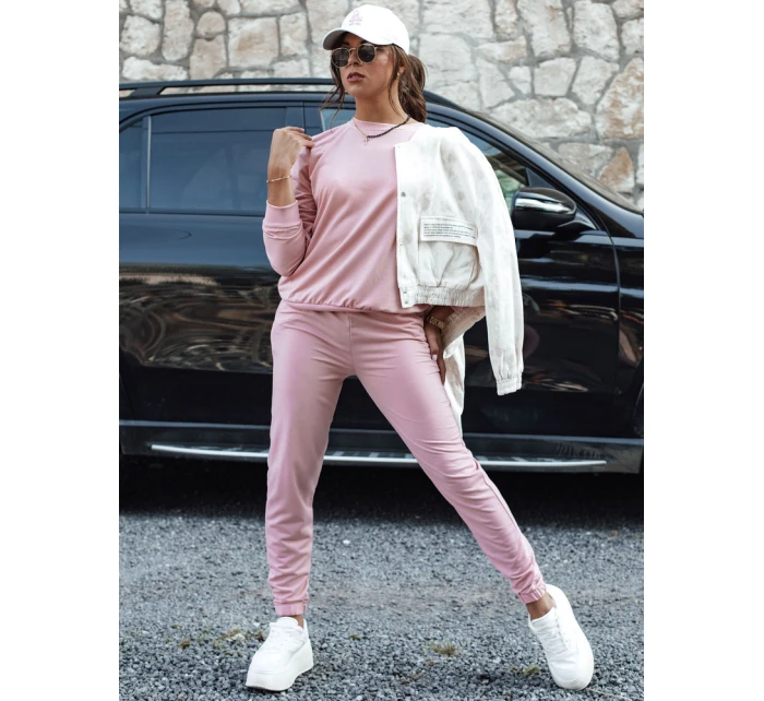Dámská tepláková souprava MILIAN pink FashionStreet AY1106