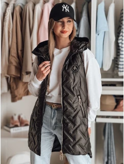 Dámská přechodná prošívaná vesta černá Dstreet model 21987067 - FashionStreet