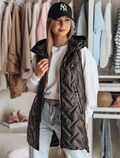 Dámská přechodná prošívaná vesta černá Dstreet model 21987067 - FashionStreet