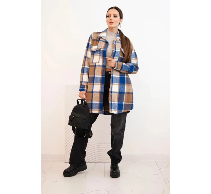 Dámská kostkovaná košile model 21407155 - K-Fashion