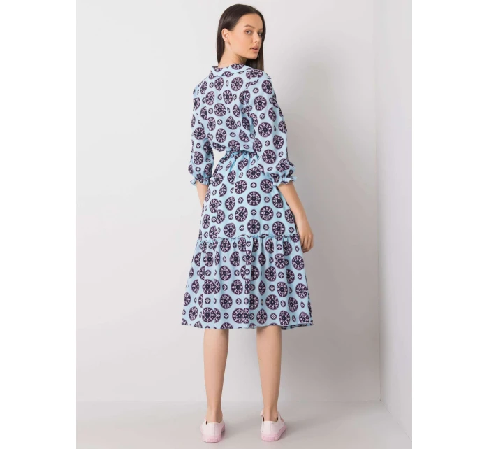 Šaty LK SK 508525.17 světle modrá