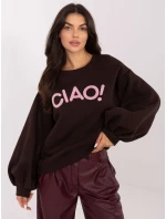 Bluza RV BL model 21749954 ciemny brązowy - FPrice